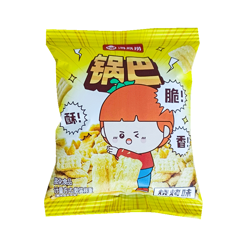 海底捞小锅巴零食门店同款虎牙脆小包装脆脆角妙脆角解馋休闲食品