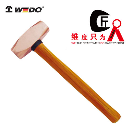 欧式平锤WEDO维度紫铜锤榔头