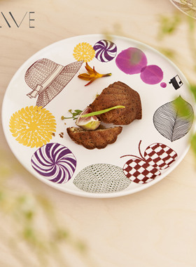 Alive蝶舞 电影《好东西》同款餐具高颜值设计感果盘饭碗乔迁送礼