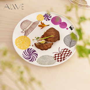 Alive蝶舞 好東西 同款 餐具高顏值設計感果盤飯碗喬遷送禮 電影