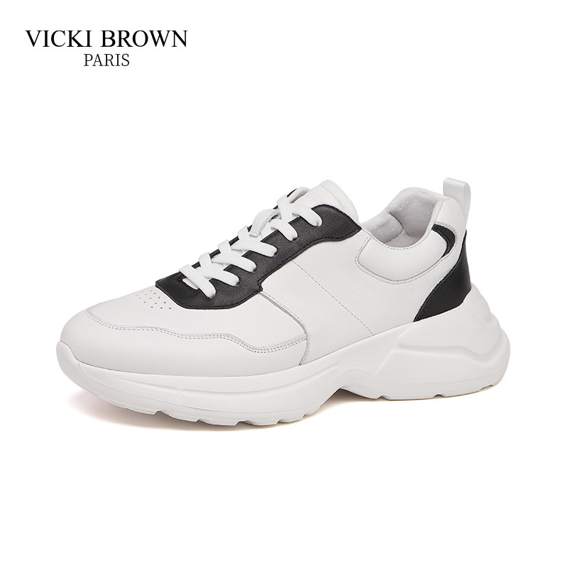 VICKI BROWN休闲板鞋增高小白鞋百搭男士男款男鞋运动老爹鞋,流行男鞋,老爹鞋,淘宝优惠券,粉丝福利购,淘宝优惠卷