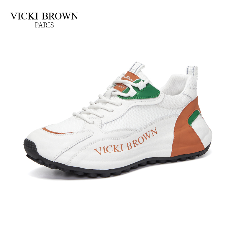 Vickibrown潮鞋网面飞织鞋