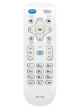 适用康佳电视机遥控器KK-Y378 LED43K35A  T49U 32S1 40S143S1