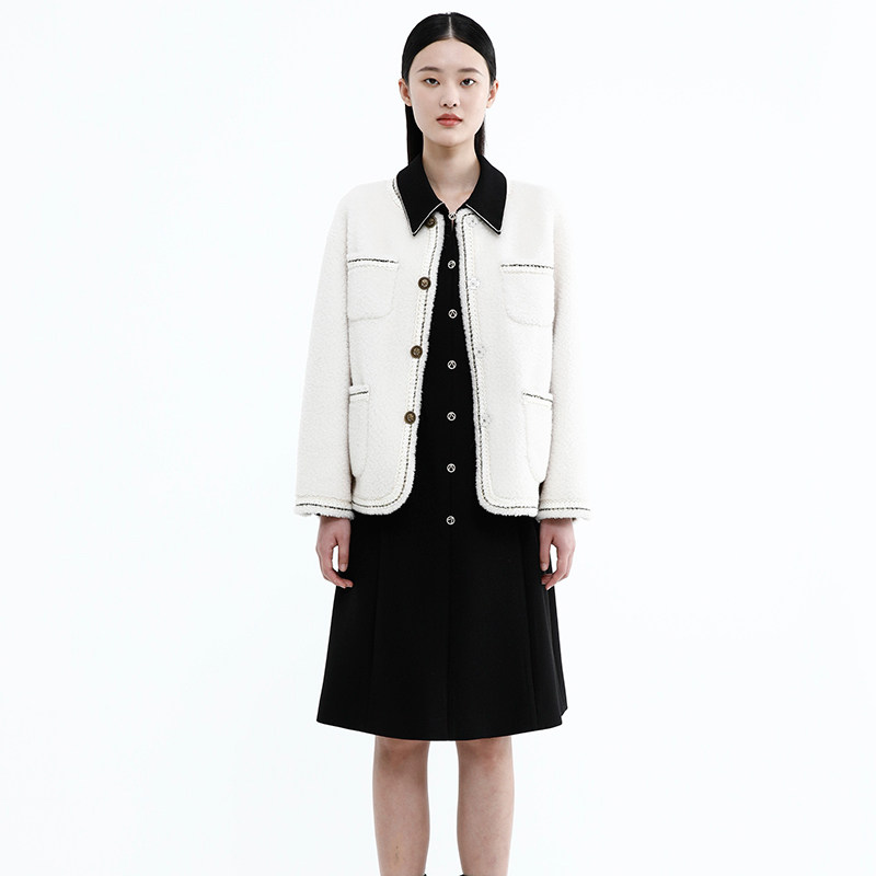 戴布拉芬新款冬小香风毛呢外套女士高级感超好看短款羊毛呢子大衣,女装/女士精品,毛呢外套,淘宝优惠券,粉丝福利购,淘宝优惠卷