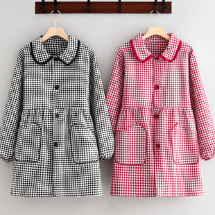 简约长袖 防污罩衣家用厨房透气围裙正穿工作服成人上班耐脏护衣女