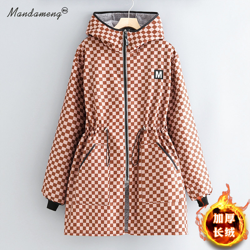 韩版收腰加绒加厚长袖罩衣时尚保暖围裙女成人防污外套家用工作服,家庭/个人清洁工具,围裙,淘宝优惠券,粉丝福利购,淘宝优惠卷