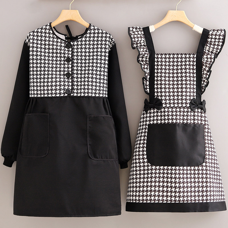 浩瑾帆布韩版防污耐脏围裙