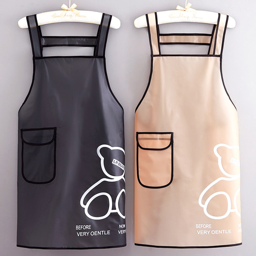 浩瑾TPU韩版时尚防水防油围裙