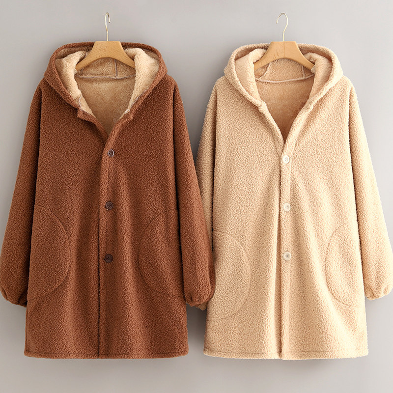 时尚加绒长袖围裙防污保暖外套罩衣女外穿家用厨房简约护衣工作服,家庭/个人清洁工具,围裙,淘宝优惠券,粉丝福利购,淘宝优惠卷