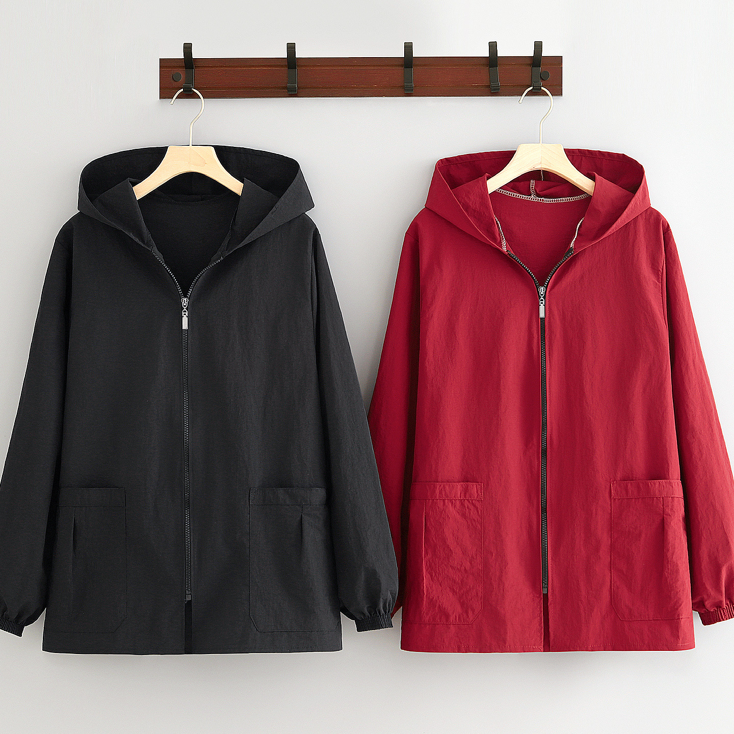 时尚外套女家用厨房做饭防泼水长袖围裙户外干活罩衣工作服定制字