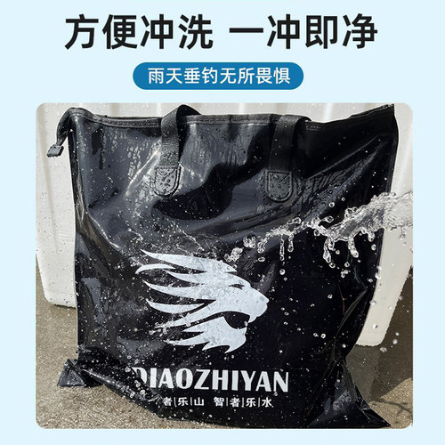 折叠防水鱼护袋渔具收纳装鱼