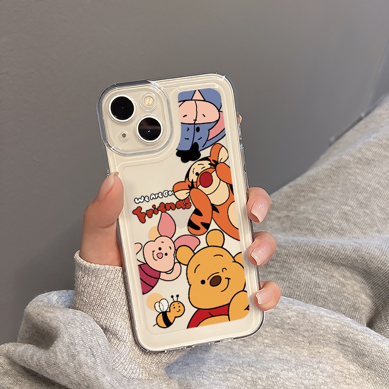 全系苹果手机透明卡通可爱