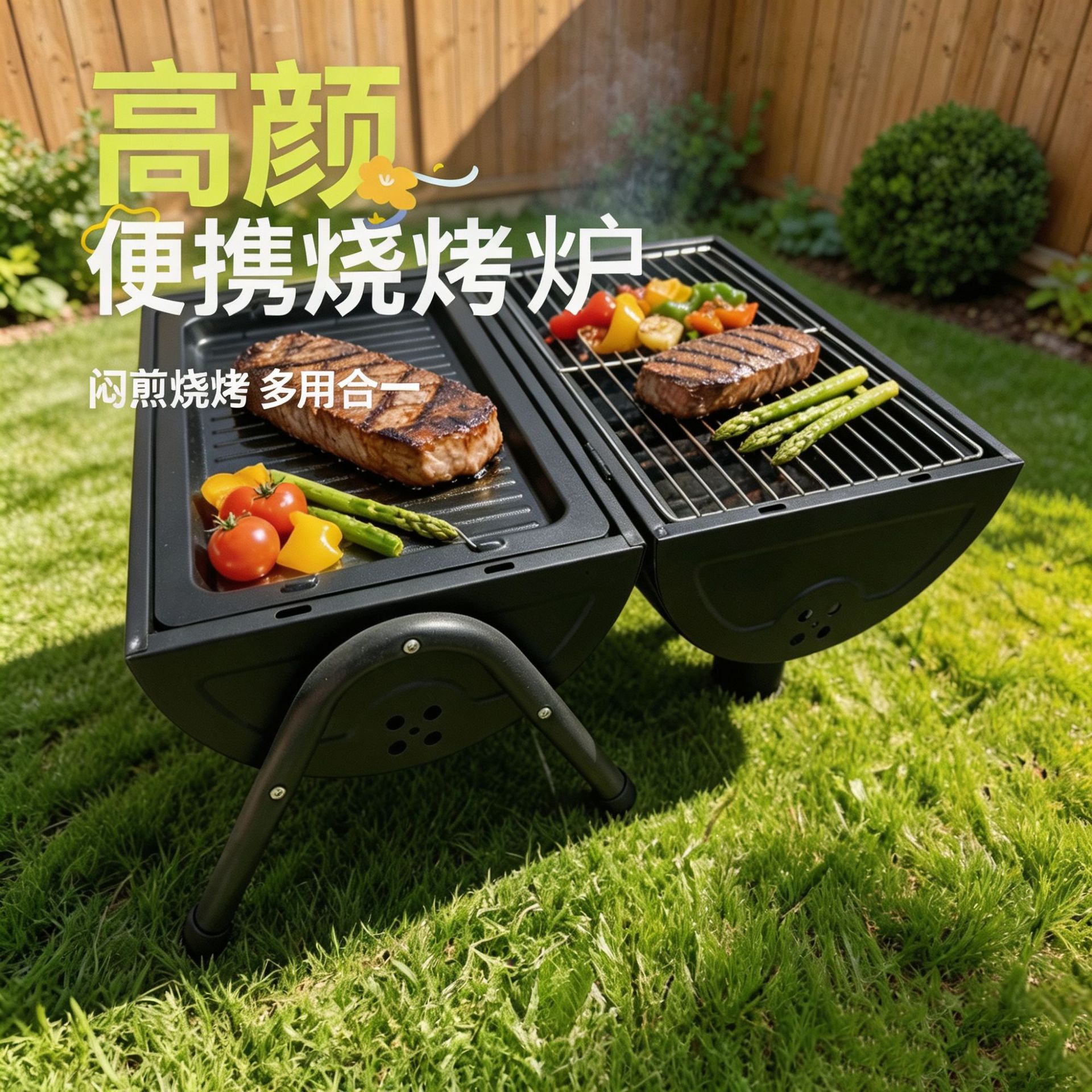 烧烤炉家用煎烤两用围炉