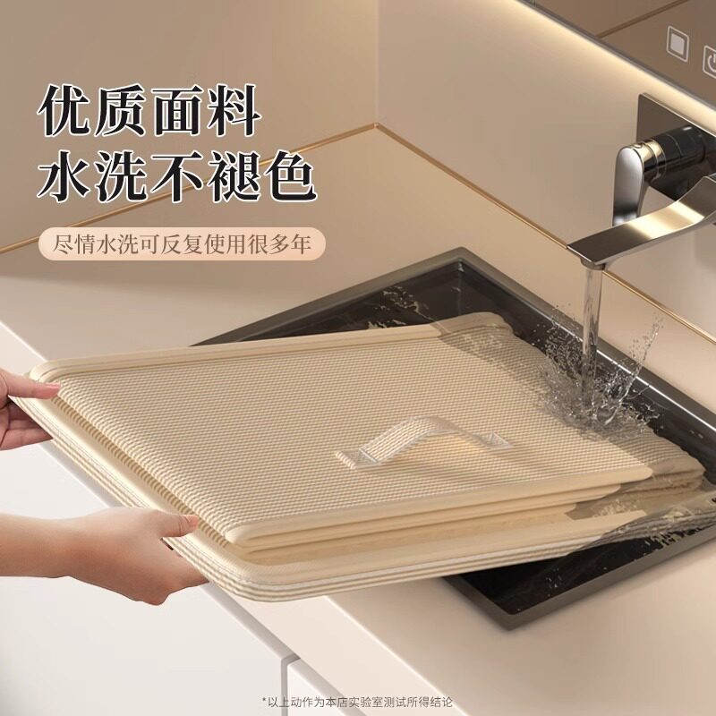 条纹收纳箱带盖整理盒家