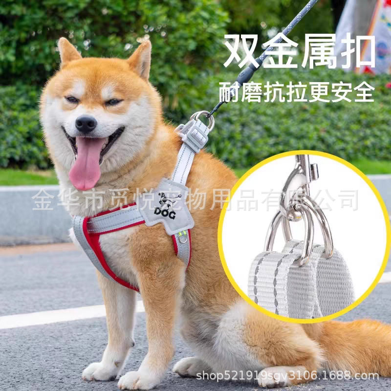 爆款胸背套装狗狗牵引绳
