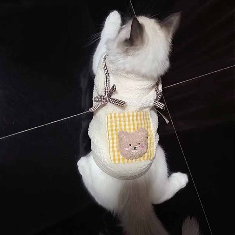 小猫咪衣服冬季保暖加厚