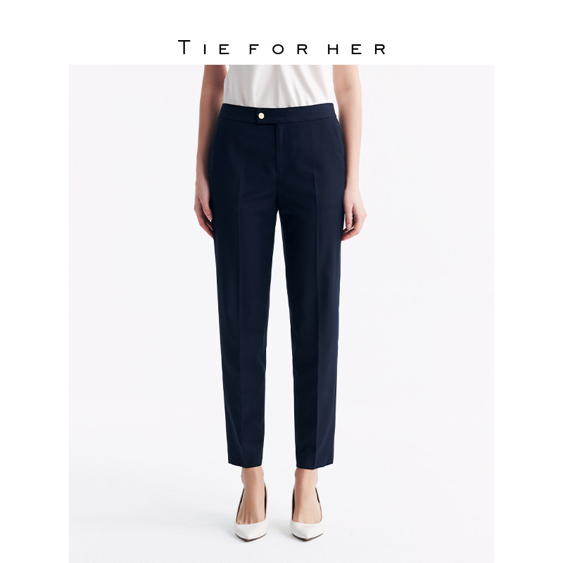 TieForHer丽制 LC ELENA系列丨品牌创始TSOQ™明星款羊毛九分神裤