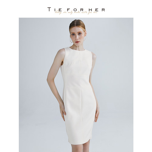 TIEFORHER时尚通勤连衣裙