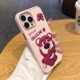 苹果15手机壳iphone17pro适用12max彩绘保护套11草莓熊金属14plus