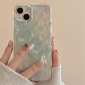 苹果15手机壳13pro彩绘iphone17羽纱壳11max保护套14plus郁金香