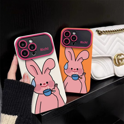 尴尬兔适用于华为P80PRO手机壳NOVA8创意MAGIC7荣耀X60GT新视窗