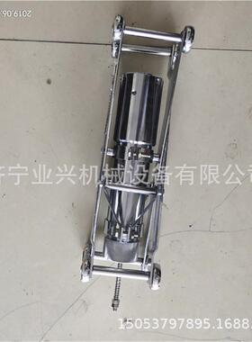 管设内道喷砂备 钢管部除锈防腐喷砂6675器 管道内内壁除锈机