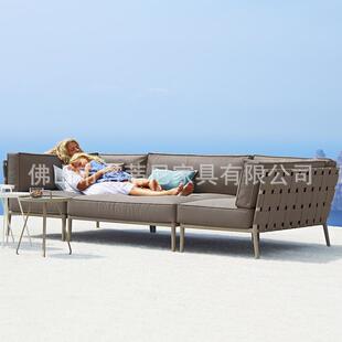 户4559外发茶几组合家具北欧室藤编家天具阳沙台外庭院露休闲简约