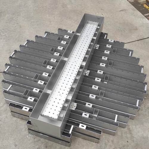 耐可化工 不304锈钢液体再布RYZ器 CY70分槽式气液分布新品上0市