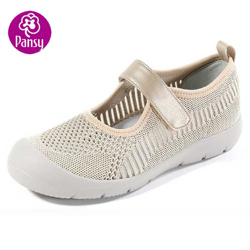 飞织透气网面鞋Pansy休闲妈妈鞋