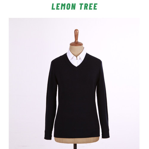 Lemon Tree 玉米纤维聚乳酸男女【羊毛衫】v领半高领套头长袖