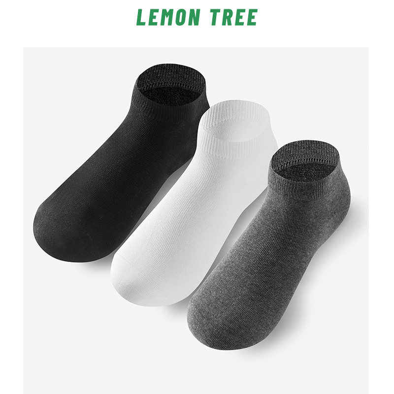 船袜【礼袋五双装】Lemon Tree 玉米纤维聚乳酸抗菌抑螨袜