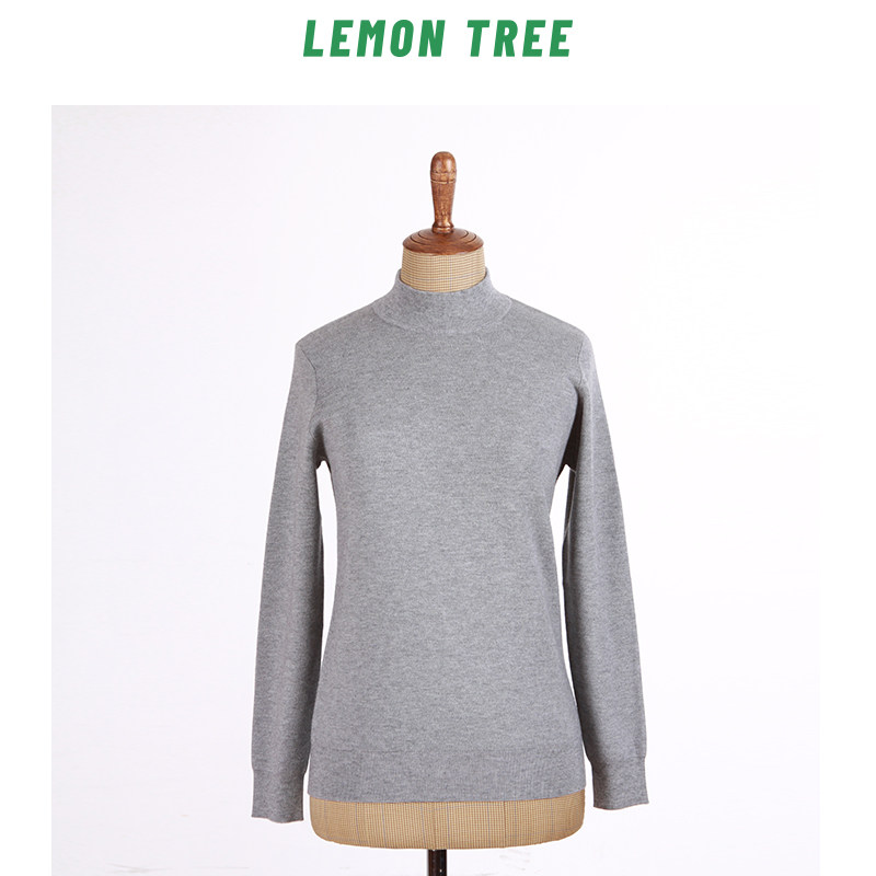 Lemon Tree 玉米纤维聚乳酸男士【羊绒衫】v领套头长袖商务