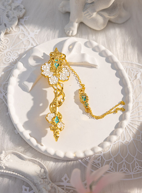 【月色星象】原创JK/DK小物金属浮雕徽章胸针【花语绮梦】现货