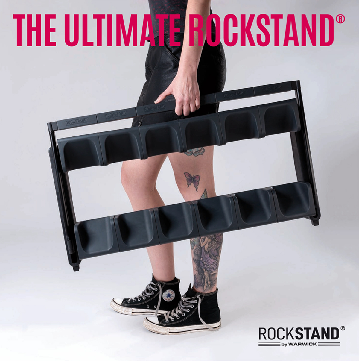 握威Warwick多把电吉他架贝斯琴架多头排架支架3/6/9多功能支架