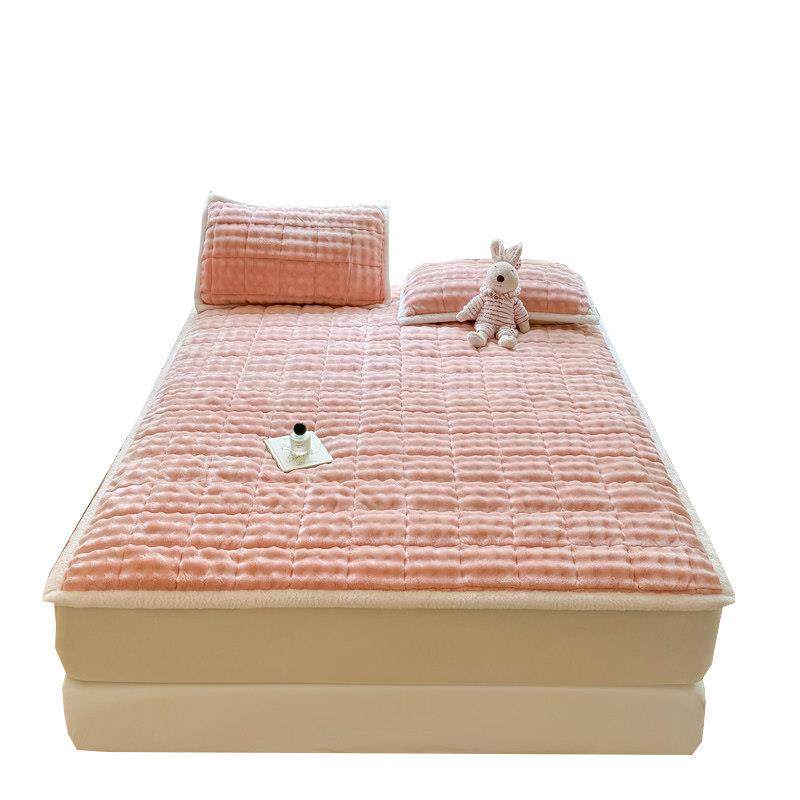 冬季牛奶绒床垫软垫家用宿舍学生单人褥子加绒毛毯床褥垫被床铺盖,床上用品,床单,淘宝优惠券,粉丝福利购,淘宝优惠卷