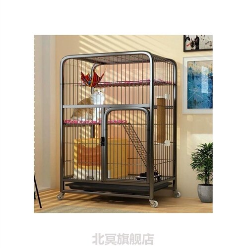 猫笼子家用室内超大自由空间猫别墅一体带厕所猫笼猫城堡猫咪爬