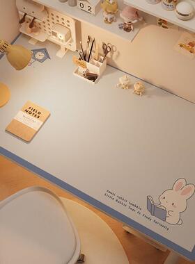 M桌布2024新款ing风学生专用书桌垫儿童办公桌学习办公桌保护垫子