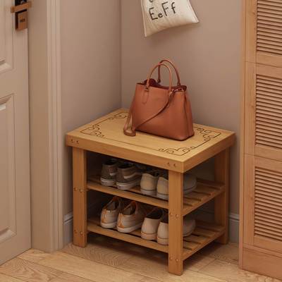 入门换鞋凳极窄夹缝收纳鞋柜坐凳一体门口窄小鞋凳小尺寸穿鞋凳子