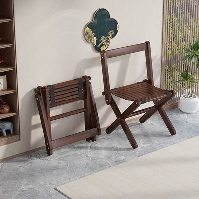 免安装靠背折叠凳马扎一体加厚家用结实耐用儿童成人便携收纳凳子
