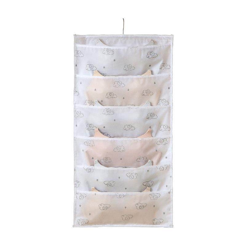 袜子收纳盒内衣内裤神器放内衣裤三合一格子分格布艺整理家用衣柜,收纳整理,内衣收纳盒,淘宝优惠券,粉丝福利购,淘宝优惠卷