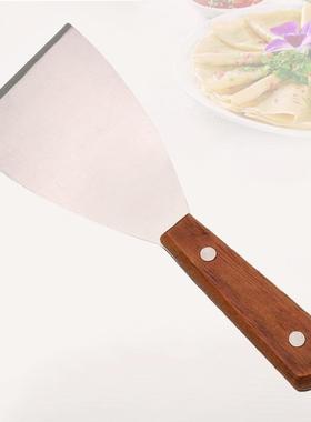 煎饼果子 烤冷面铲不锈铲钢铲刀加厚具料理73076铁板炒酸奶工斜口