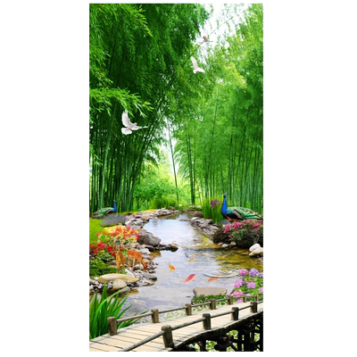 亿贴玄关走廊自粘装饰画