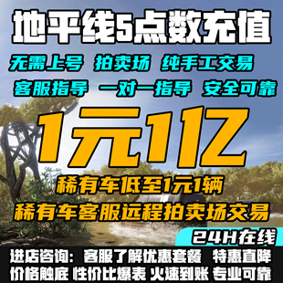 极限竞速地平线5CR点数刷钱金币全车存档超级抽奖稀有拍卖场交易