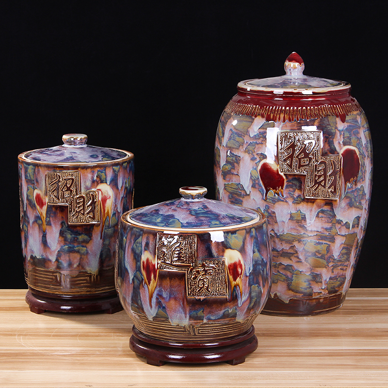 食品级陶瓷米缸油缸水缸面缸密封