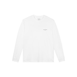 Unawares.立体牙刷绣LOGO长袖T恤 安可拉红/黑色/格雷灰