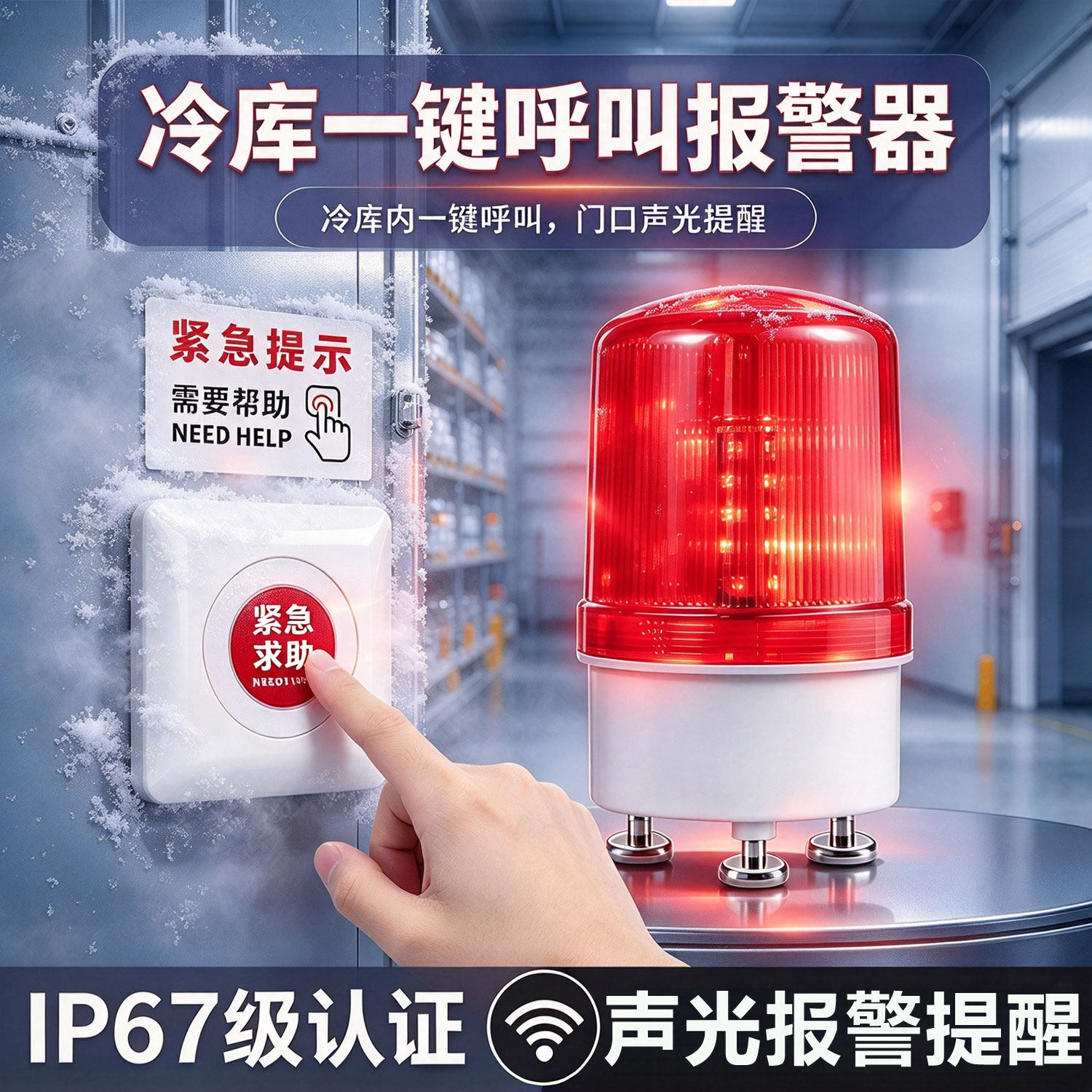 大九卫冷库专用报警器无线遥控