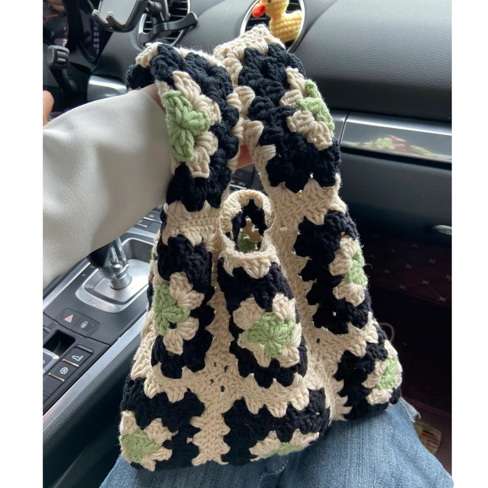 艾苏手工编织包包diy材料