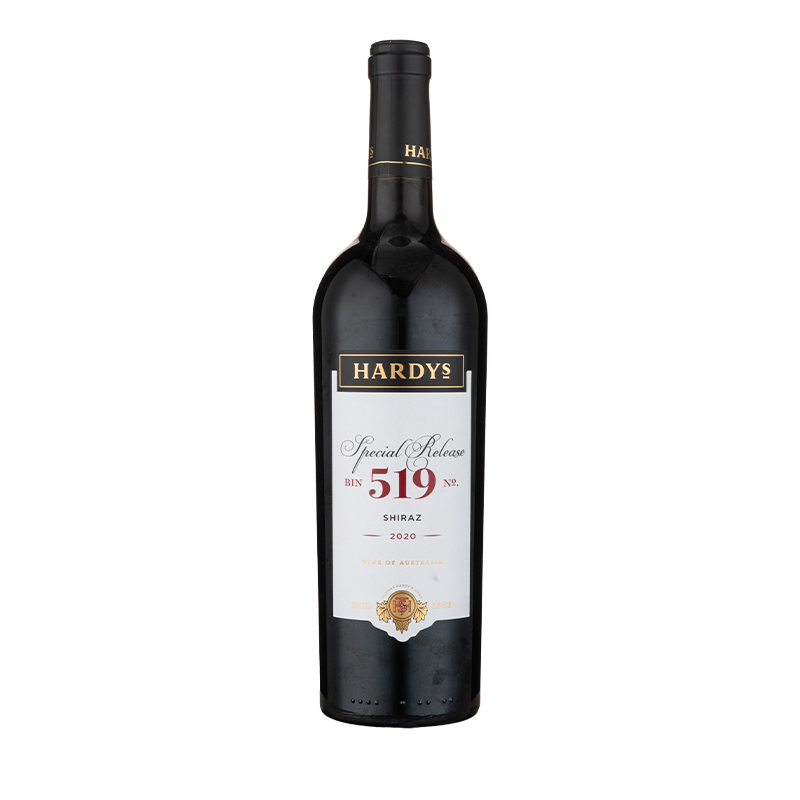夏迪酒窖519酒窖设拉子红葡萄酒14.5％vol澳大利亚进口酒液