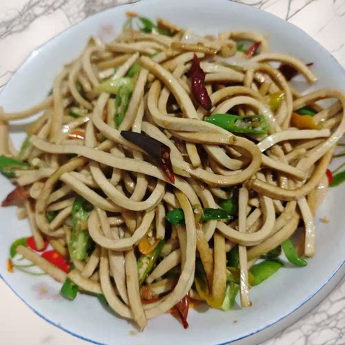 徐州邳州特产辣椒炒豆腐条
