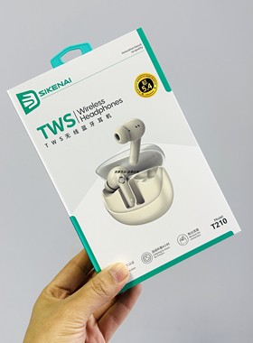 思科耐t210蓝牙耳机手机通用7小时连续听过支持快充tws入耳式新款